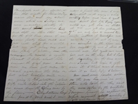 (5) Civil War Letters and Documents: 1861-1863