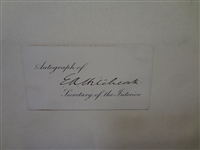 (5) Civil War General Autographs/Cut Signatures