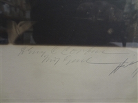 (5) Civil War General Autographs/Cut Signatures