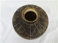 Large Pottery Vessel in the Style of Claude Conover