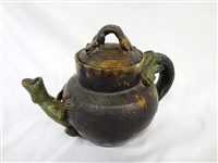 Majolica Lizard Tea Pot