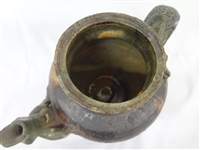 Majolica Lizard Tea Pot