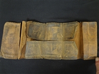 Civil War Billfold With Note and Hair