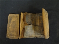 Civil War Billfold With Note and Hair