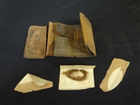 Civil War Billfold With Note and Hair