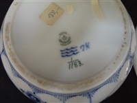 Royal Copenhagen Blue Onion Full Lace Dish with Under Plate