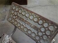 E. Berninghaus Co. Hercules Barber Chair