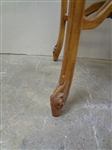 Inlaid Top Candle Stand, Tea Table