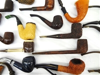 (53) Smoking Pipes: Dunhill, Harcourt, GBD, Stanwell, Tinder Box, Others