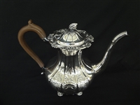 John Butt Co. Silver Plated Tea Set With Under Tray