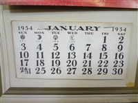 1952 Marilyn Monroe Golden Dreams Calendar Nude With Negligee Overprint