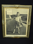 Marilyn Monroe Advertising 8x10 black and white Automobile One Sheet
