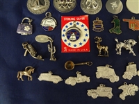 (40) Sterling Silver Charms for Bracelets
