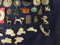 (40) Sterling Silver Charms for Bracelets