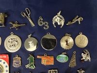 (40) Sterling Silver Charms for Bracelets