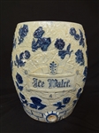 Whites Utica Salt Glaze 4 Gallon Water Cooler "Ice Water"