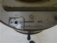Calculagraph Dash/Timer Clock on Cast Iron Stand