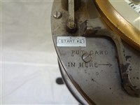Calculagraph Dash/Timer Clock on Cast Iron Stand