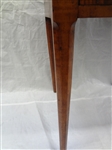 Tiger Maple 2 Drawer Tea Stand