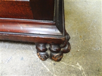 R. J. Horner Grandfather Clock Mahogany Case J.J. Elliott Movement, Harrington Chime Tubes