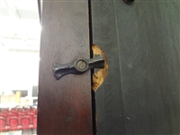 R. J. Horner Grandfather Clock Mahogany Case J.J. Elliott Movement, Harrington Chime Tubes
