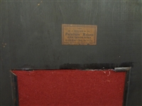 R. J. Horner Grandfather Clock Mahogany Case J.J. Elliott Movement, Harrington Chime Tubes