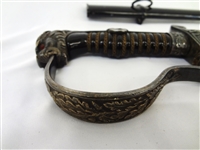 World War II German SS Officers Sword with Original Portepee