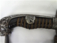 World War II German SS Officers Sword with Original Portepee