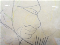 Jean Cocteau(French 1889-1963)  Original Drawing