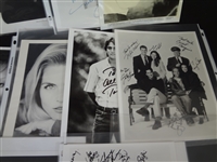 (34) Hollywood Autographed Photographs
