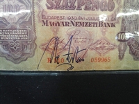 (3) Historical Autographs on Currency: Abe Fortes, William Wirtz, Herbert Brownell