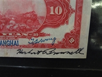 (3) Historical Autographs on Currency: John McCormack, Henry Cabot Lodge, Herbert Brownell