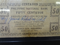 (3) Historical Autographs on Currency: Gen. Daniel James, (2) Major Gen Robert M. White
