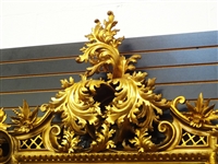 Massive Palatial Museum Quality Gilt Wood 19th Century Carved Baroque Frame With Inset Original Oil Painting