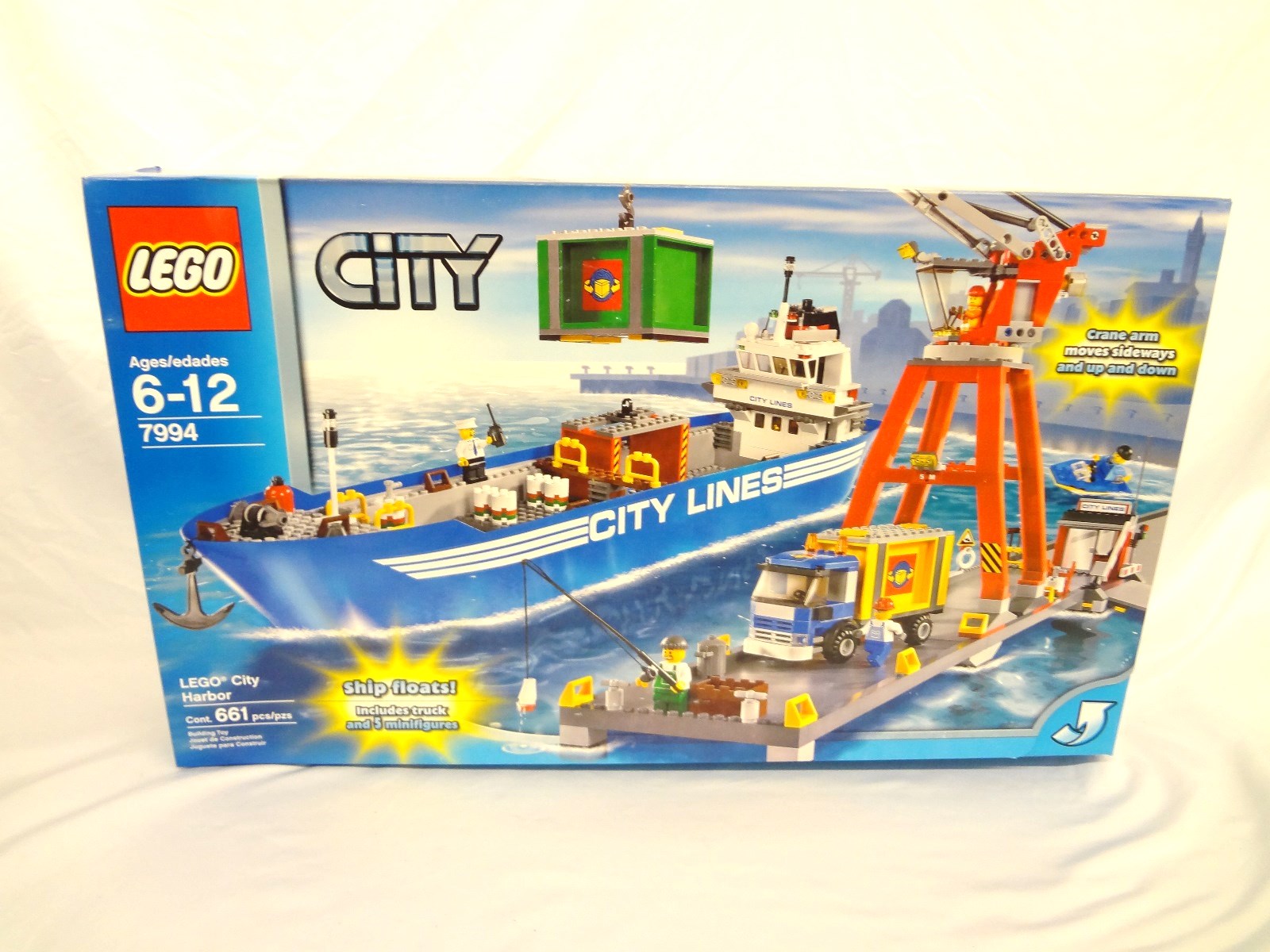 Detail LEGO Collector Set #7994 Lego City Harbor and Unopened