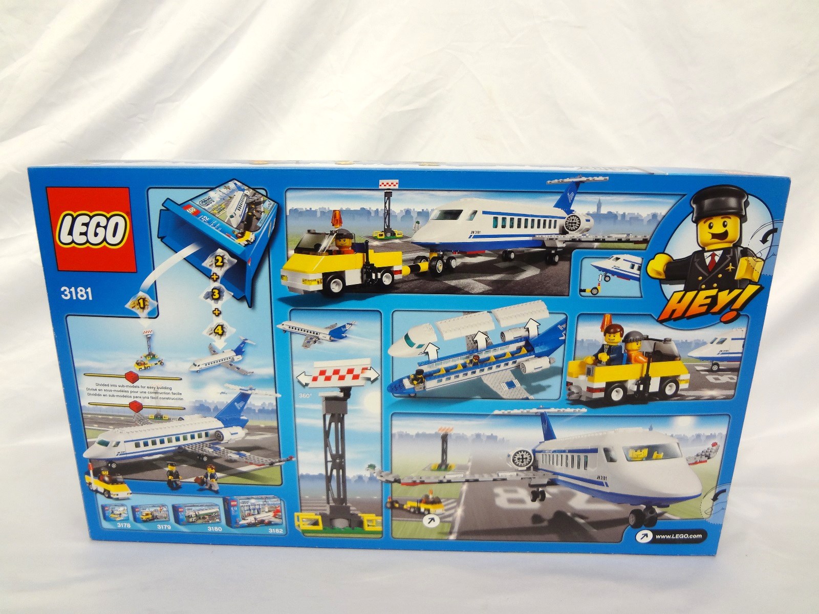 Lot Detail - LEGO 3181 Passenger Plane Unopened Collector Set