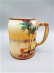 Nippon Hand Painted Handled Mug