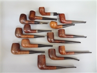 (14) Briar Smoking Pipes: Wm. Penn, Coventry, Stern Crest, Marxman, Others