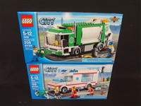 (2) LEGO Unopened Sets: 4432 Garbage Truck, 4431 Ambulance