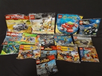 (15) LEGO Baggie Sets System Unopened