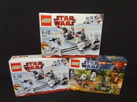 (3) LEGO Unopened Sets: Star Wars (2) 8084, 9489