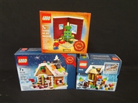 (3) LEGO Unopened Sets: 3300020, 40106, 40139