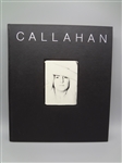 Harry Callahan Signed Photograph Book "Callahan"