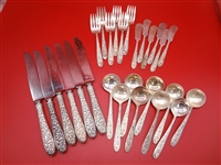 National Silver Company Sterling Silver Flatware "Narcissus" 1936