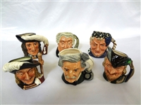 (6) Royal Doulton Small Character Mugs