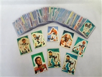 1955 Bowman Football Cards (58) Including Groza, Johnson, Summerall, Gatski, Rote, Colo