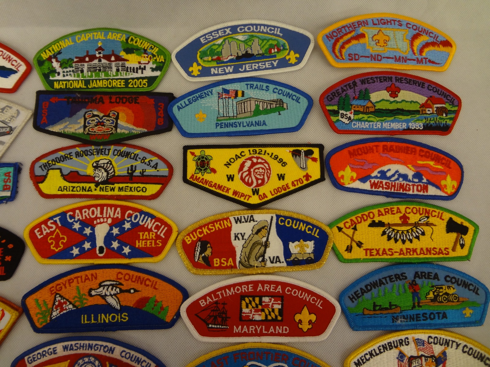 Lot Detail - (73) Boy Scout Council Patches