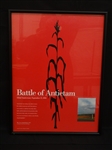 132nd Anniversary of Battle of Antietam Poster Framed and Numbered