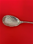 Lewis Ladomos 1850's Philadelphia Coin Silver Sugar Spoon Twist Handle