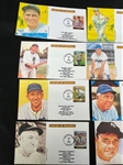 (13) Legends of Baseball FDC's